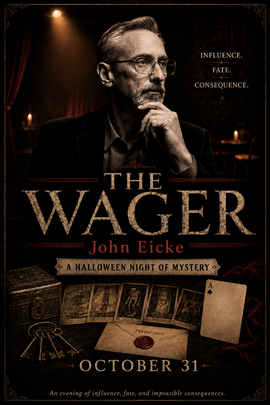 The Wager — John Eicke’s theatrical evening of mystery